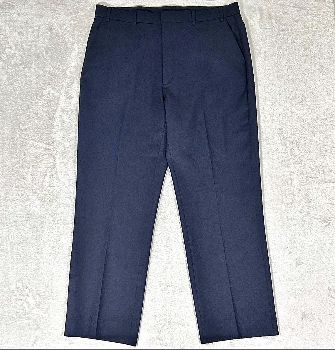 VTG 1981 Levi\'s Action Slacks Mens 40x38(Actual 40x32) Navy Dacron Talon Zip USA