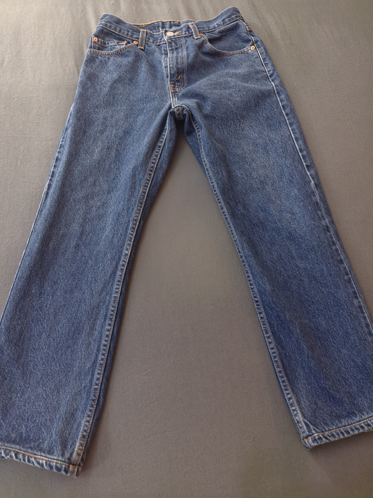 Vintage 2000 Levi\'s 505 Jeans 30x30 Made in USA Red Tab Straight Leg Denim