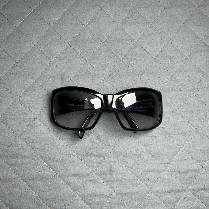 Versace MOD 4069-B Black Square Sunglasses Frames 66-16 125 Italy Designer Women