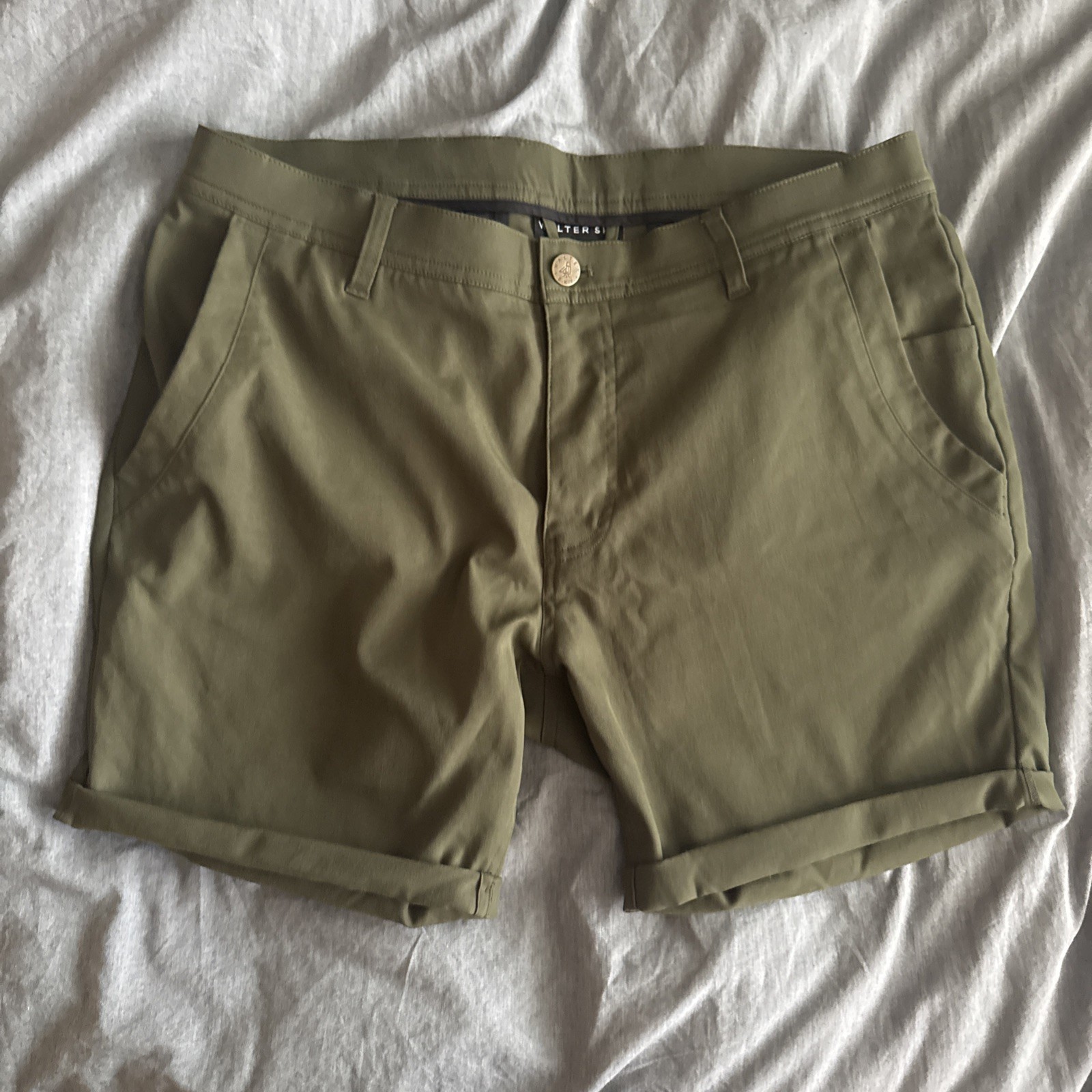 Walter Sky Chino Shorts 36/6 hemmed