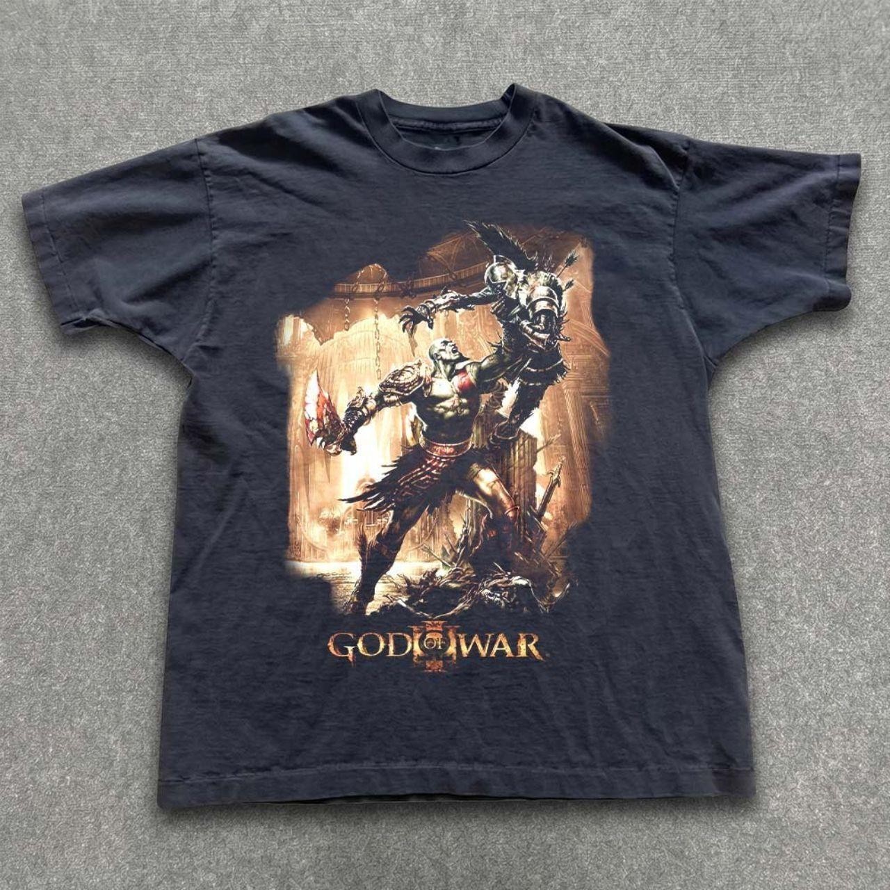 Kratos God of War Gaming Graphic T-Shirt S-5XL