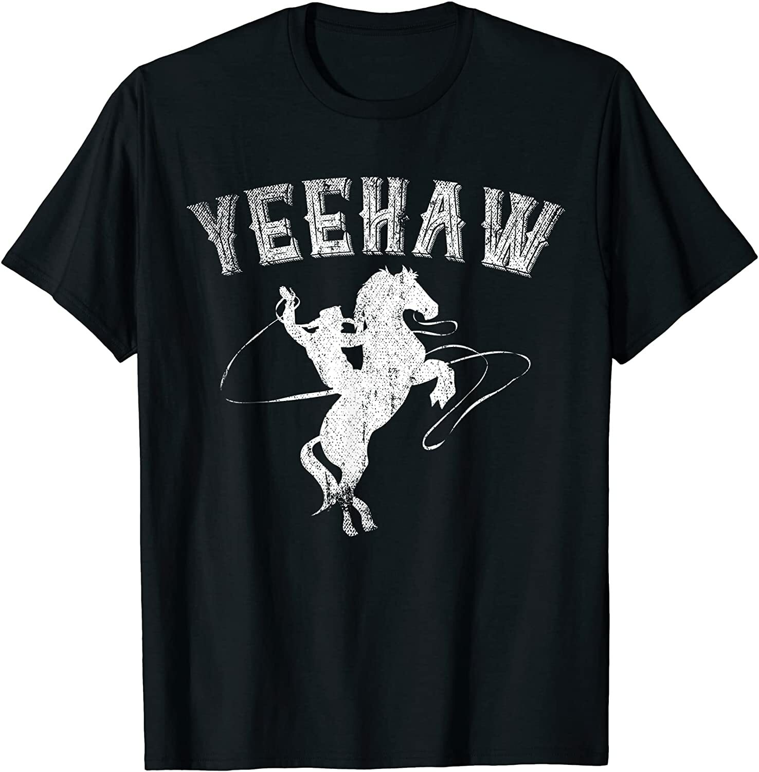 Funny Western Gift Cowboy T-Shirt - Limited Edition Rodeo Bull Riding Yeehaw
