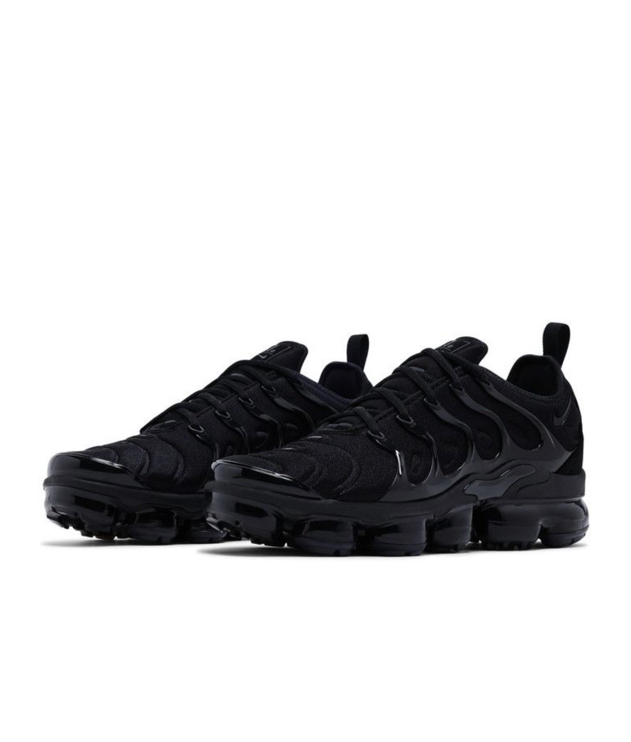 Nike Air VaporMax Plus Triple Black Low Style # 924453-004 Size 11 Custom
