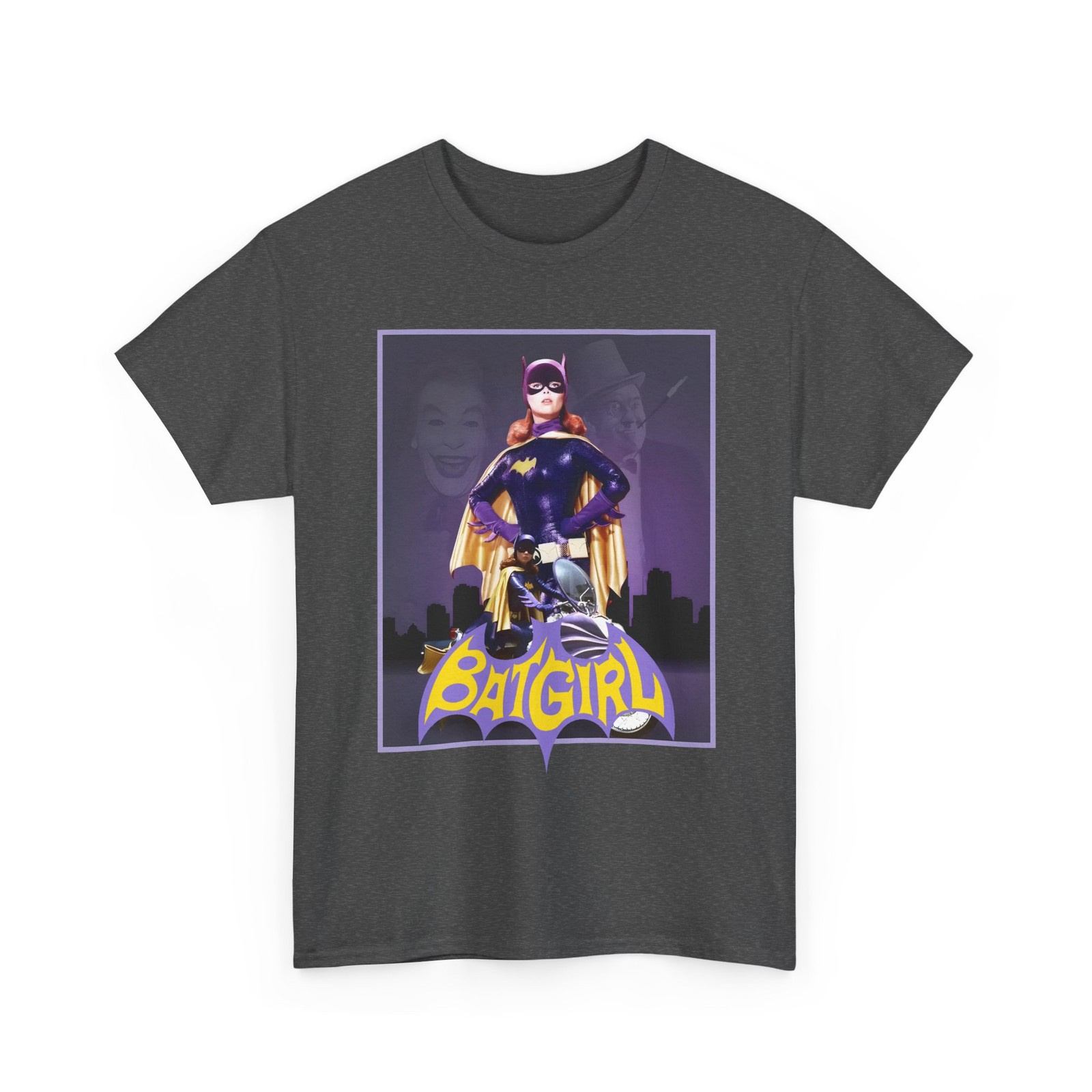 Batgirl 66 T-Shirt - Yvonne Craig (Barbara Gordon) from the 1960s Batman TV Show