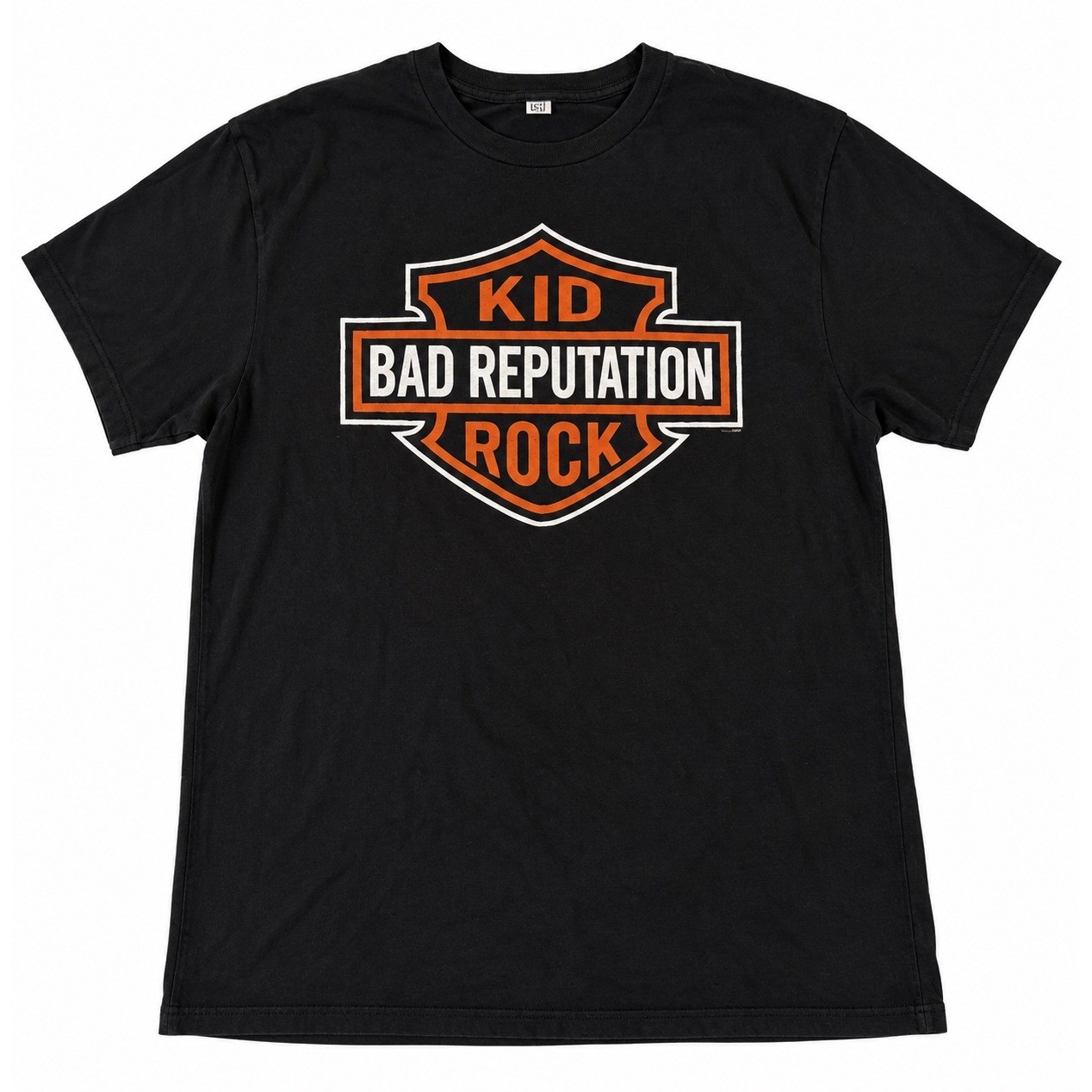 Kid Rock Bad Reputation Tour 2022 Black Concert Tee Medium Double Sided