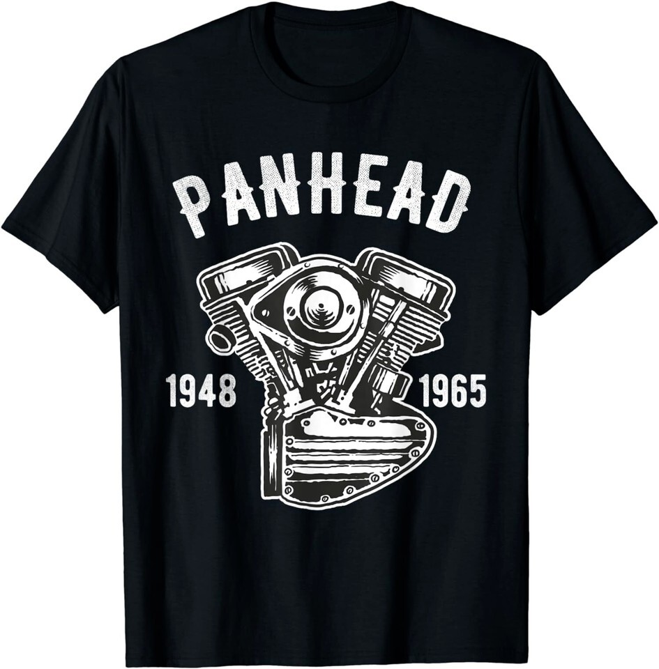 NEW LIMITED Panhead Engine 1948 1965 Motorcycles Old School Choppers T-Shirt