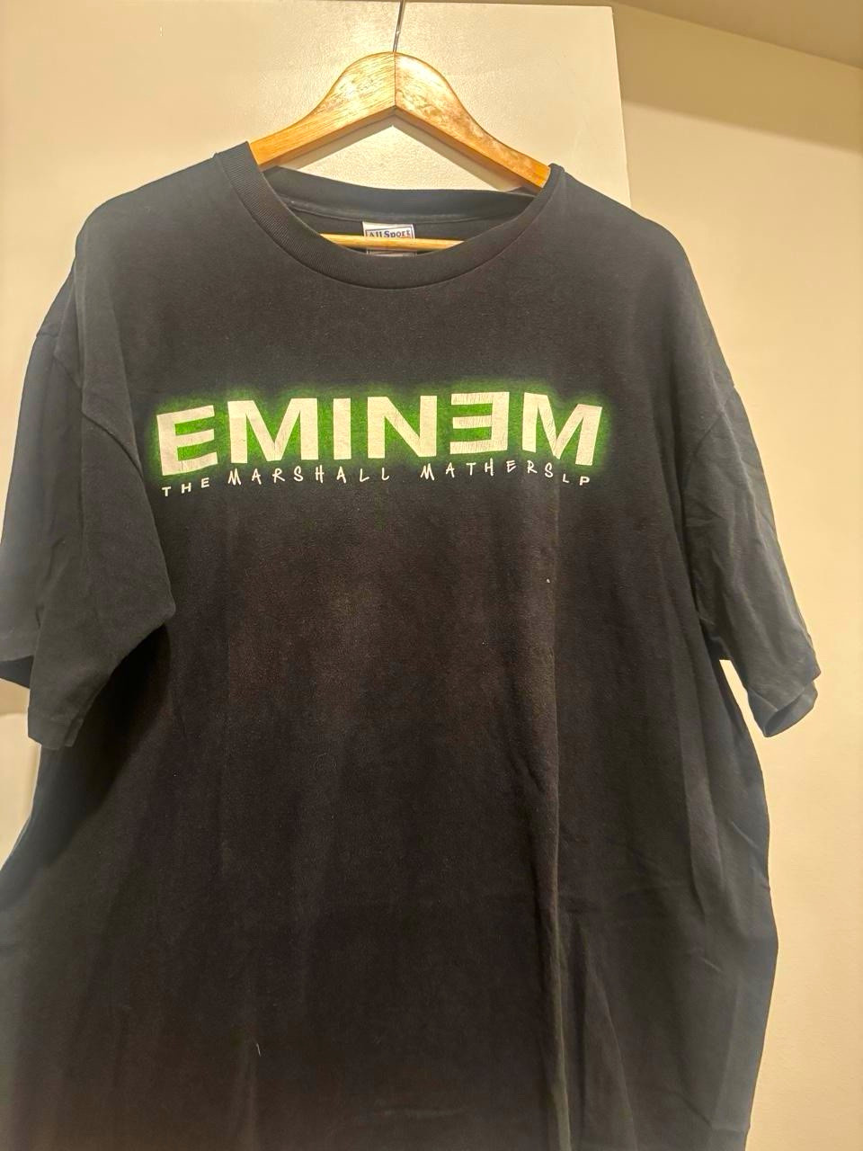 All Sport Men’s XL Black Cotton Crew Neck Short Sleeve Eminem Tee