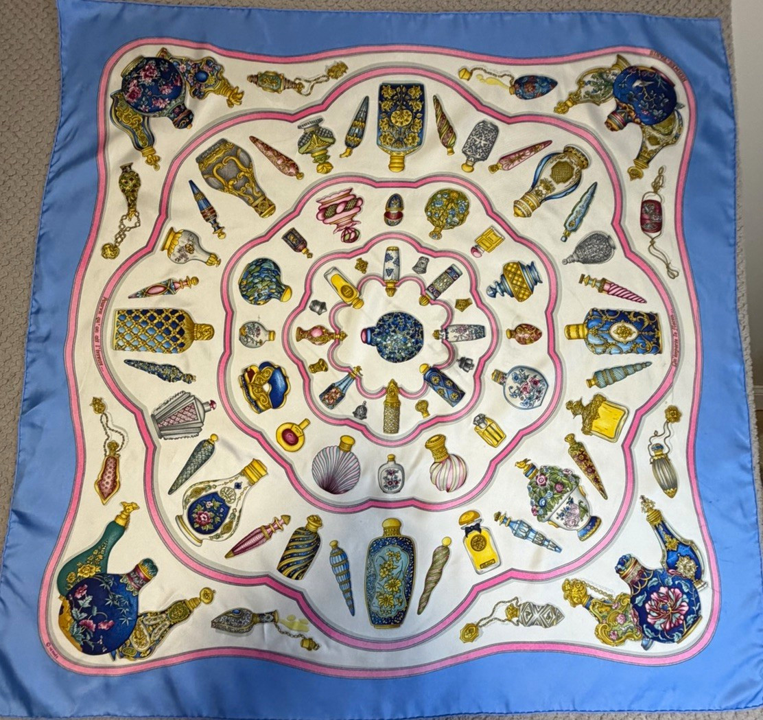 Hermes Silk Scarf Carre 90 \