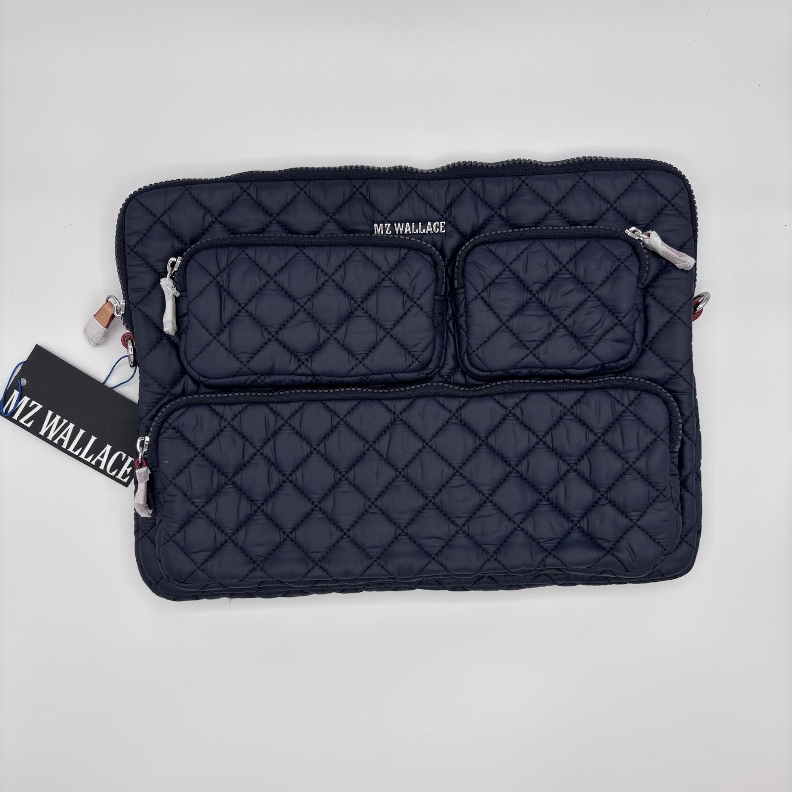 NWT MZ Wallace | Navy Tech Sleeve Deluxe Laptop Case