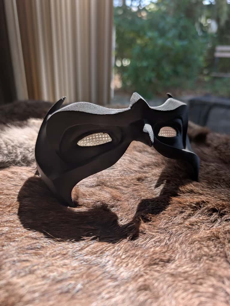 Robin Nightwing Domino Mask With Lenses Cosplay Costume Wearable Helmet 3D Print