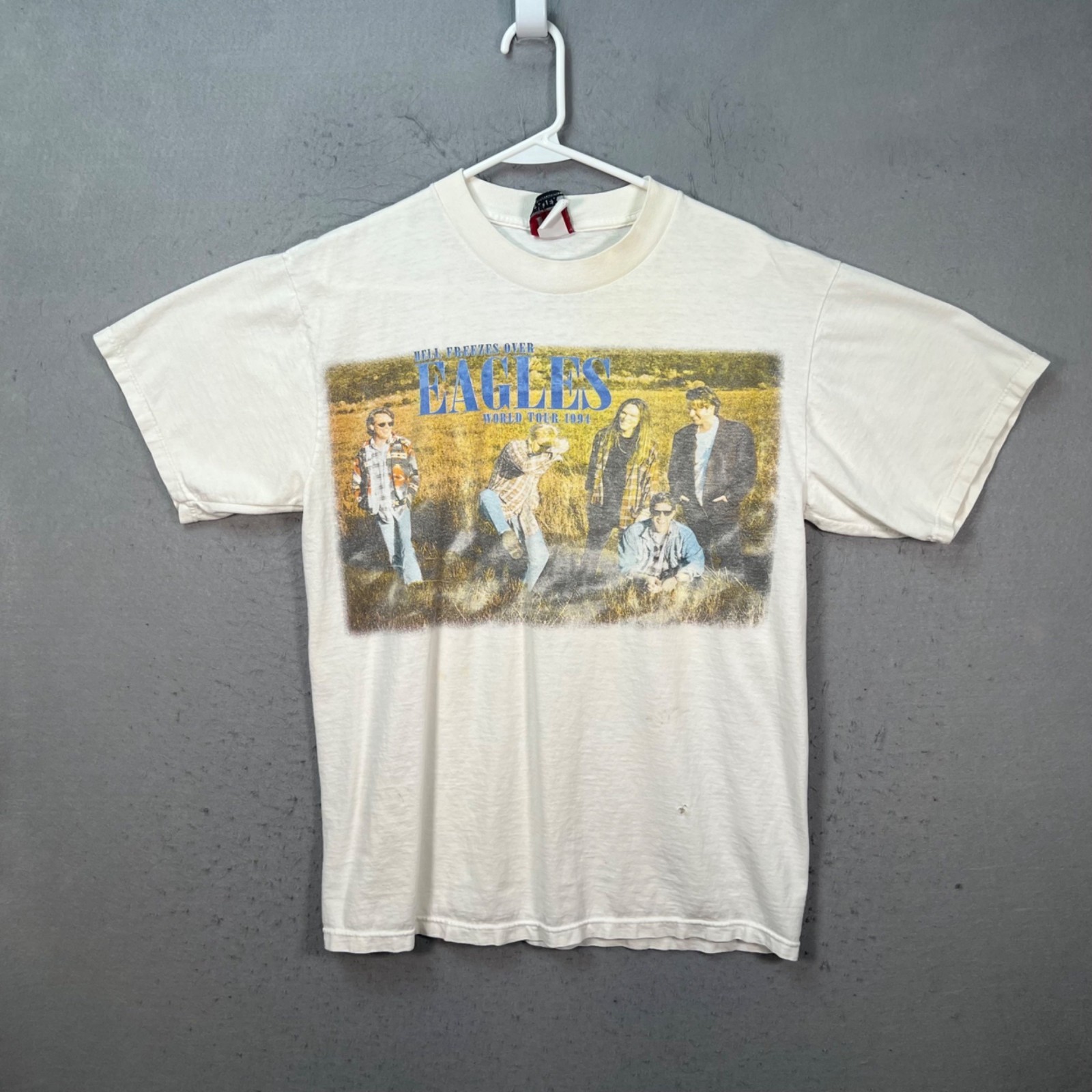 The Eagles 1994 Hell Freezes Over Tour Graphic T-Shirt Size Large Made In USA