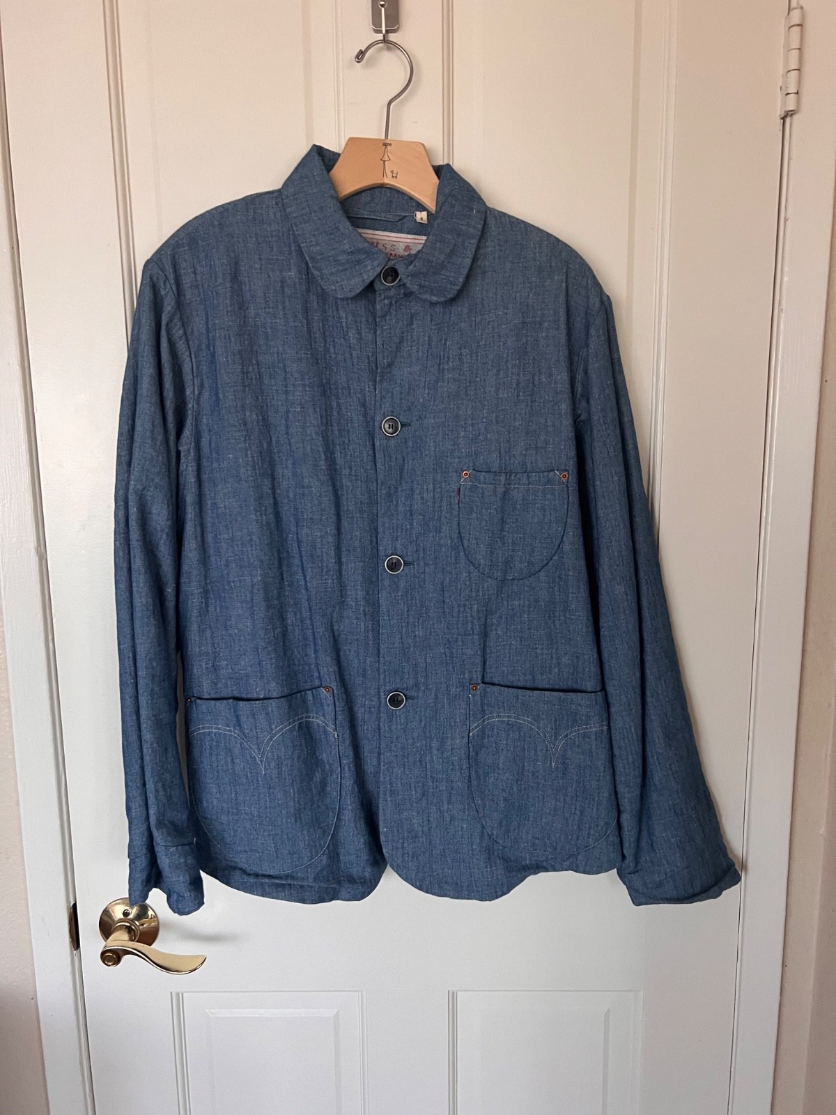 Levi\'s RED Limited Edition Denim Chore Coat Unisex Small #8/116 Rare Vintage