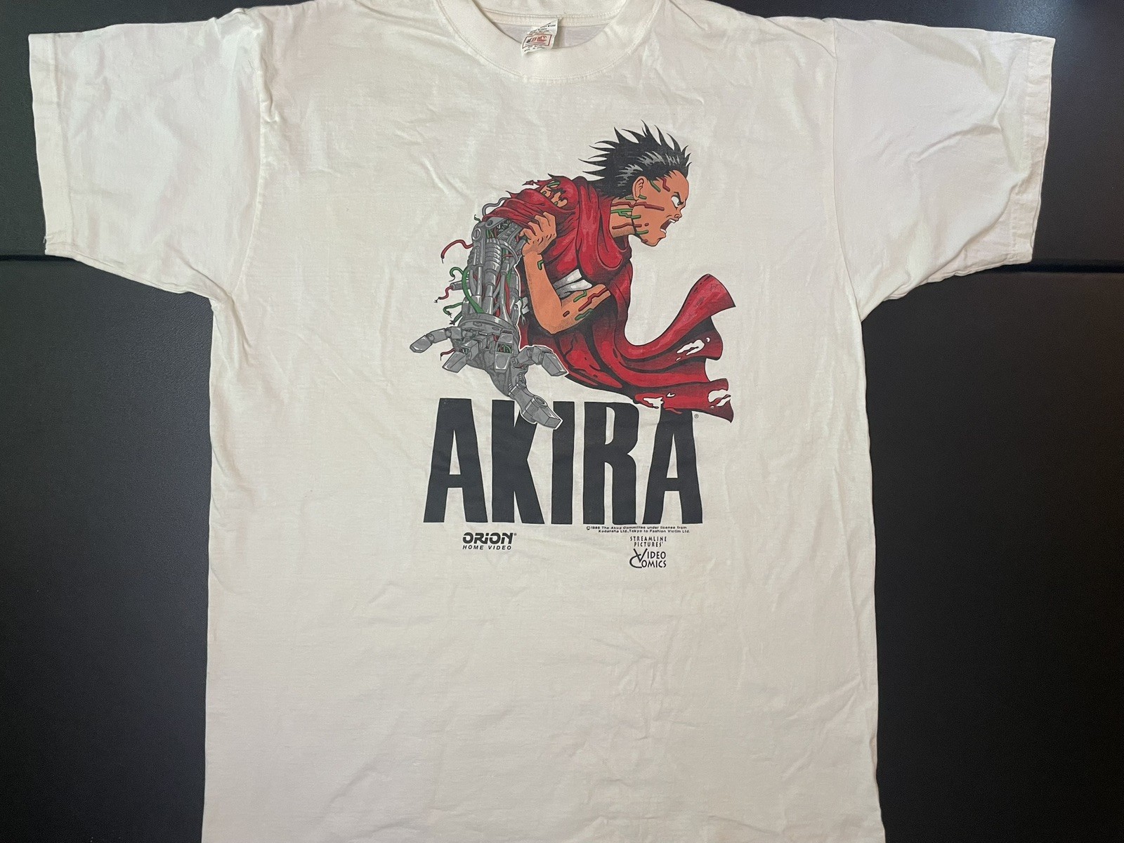 1988 1990’s VINTAGE AKIRA TETSUO ANIME STREAMLINE T SHIRT XL Orion rare 
