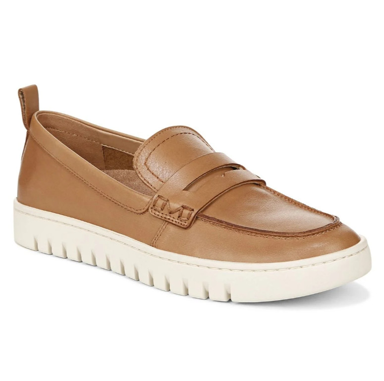 Sale 30% Vionic Uptown Loafer Camel Leather Women's Casual Shoes - From USA