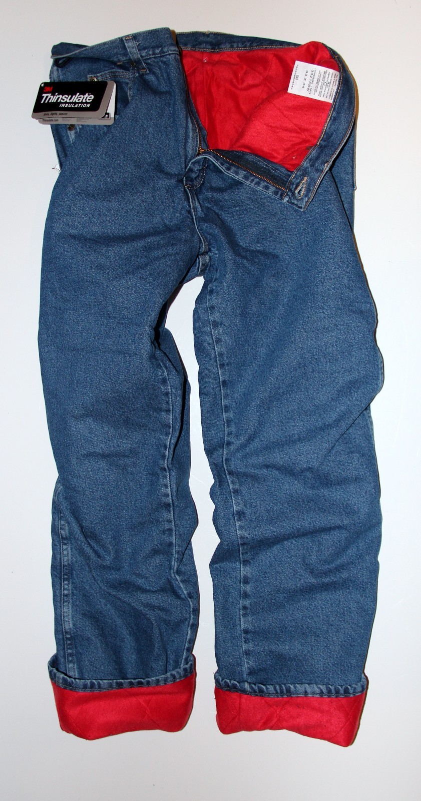 New Wrangler Rugged Wear Thermal jeans Thinsulate Insulation 3M Men`s Sizes  