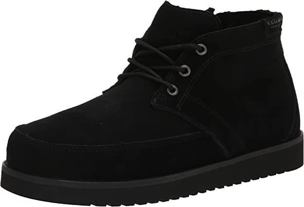 NWOB Koolaburra by UGG Men\'s Black Suede Asaiah Chukka Boots Size 8
