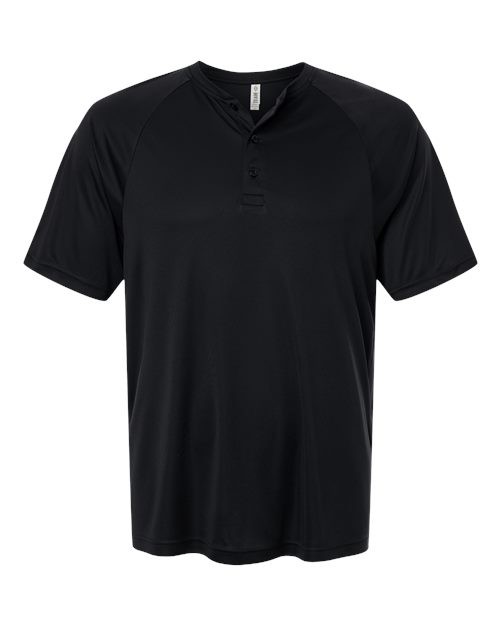 Team 365 TT11HN Men\'s Zone Performance Henley