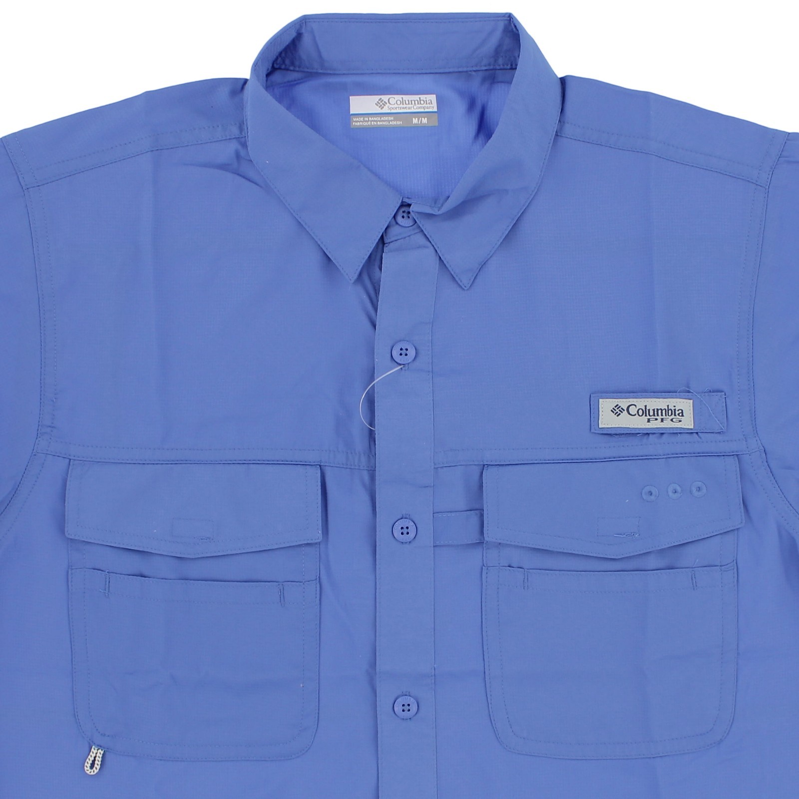 Men's Columbia PFG Short Sleeve Fishing Shirt, Omi-Shade UPF