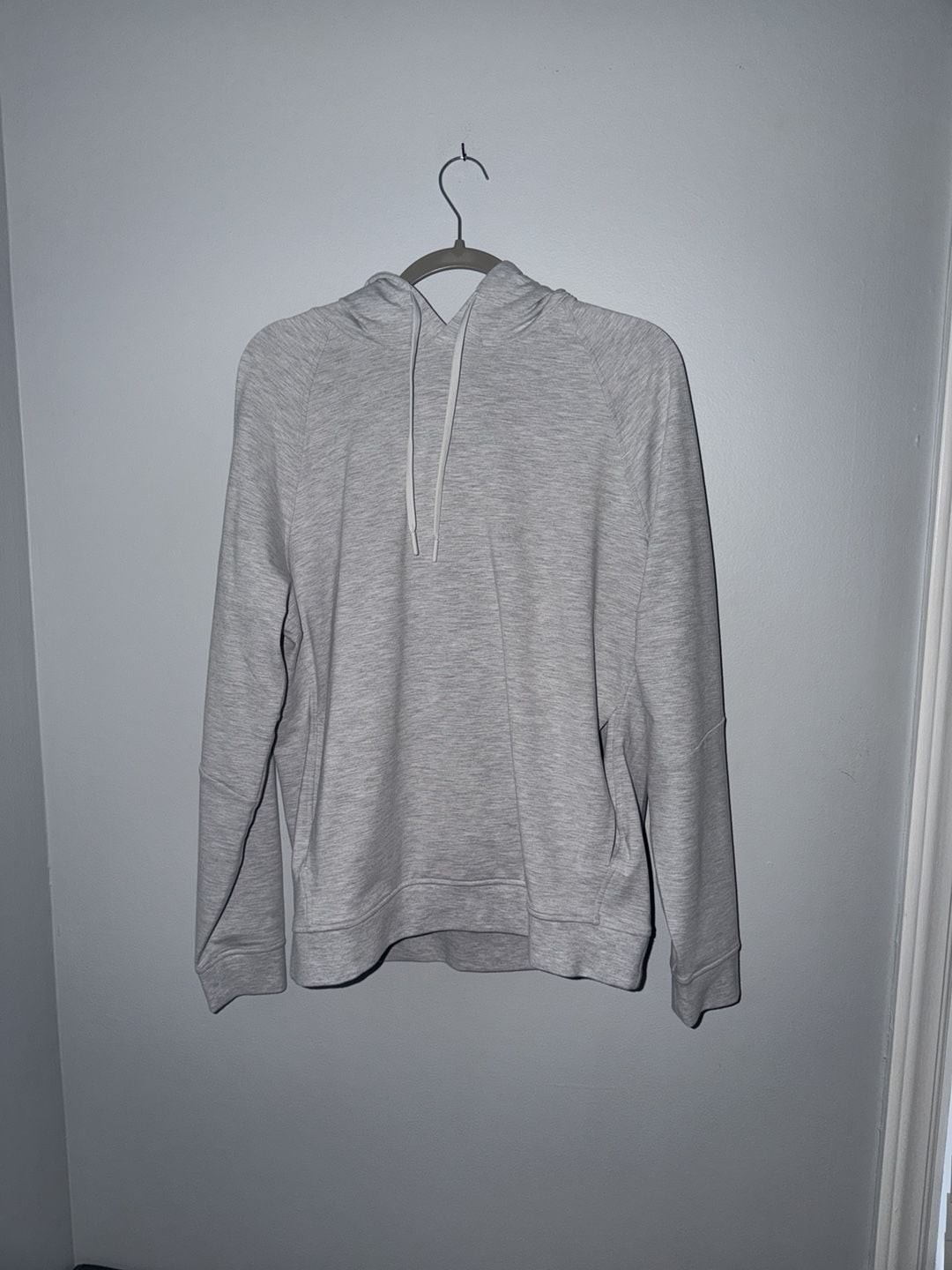 Lululemon City Sweat Pullover Hoodie Size M Grey Heathered