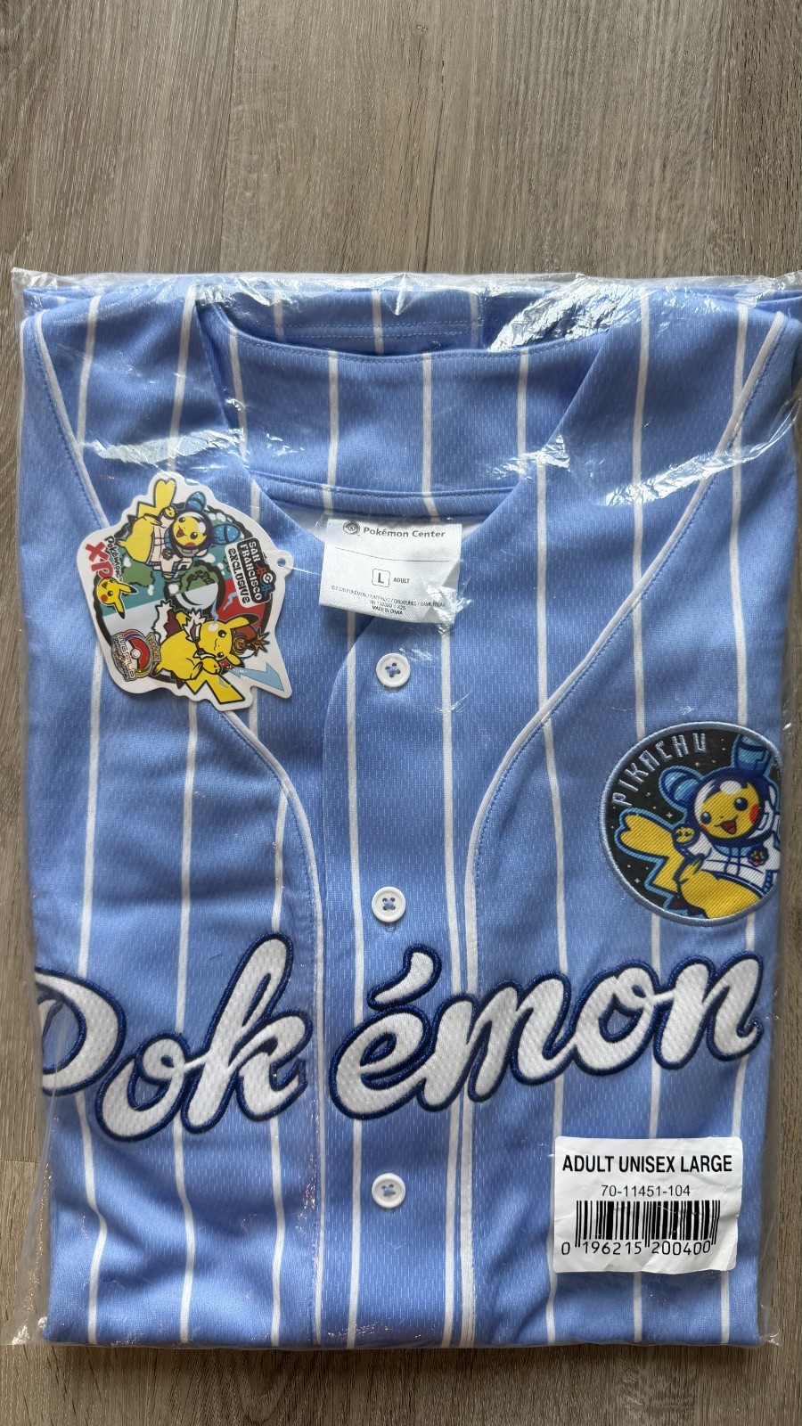 POKEMON WORLDS JERSEY
