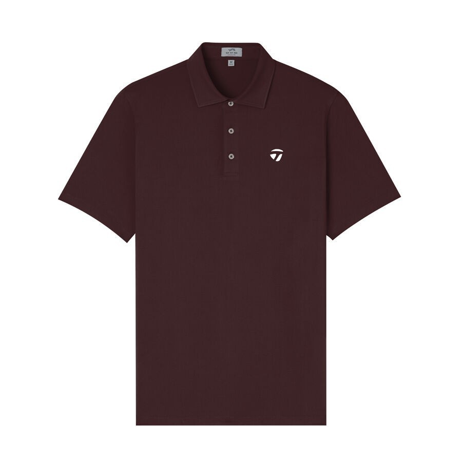 SALE- TaylorMade Icon Polo- Color Wine Tasting