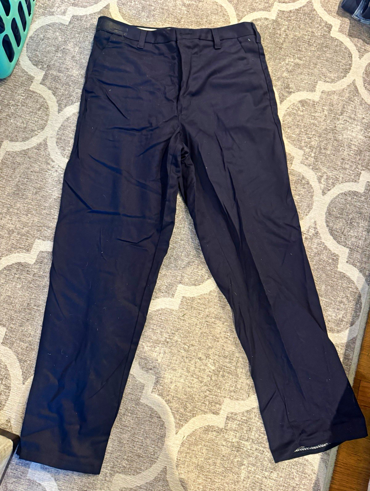 Lot of 12 Steelguard FR Men’s Navy Work Pants 34x30 Straight Leg  UltraSoft