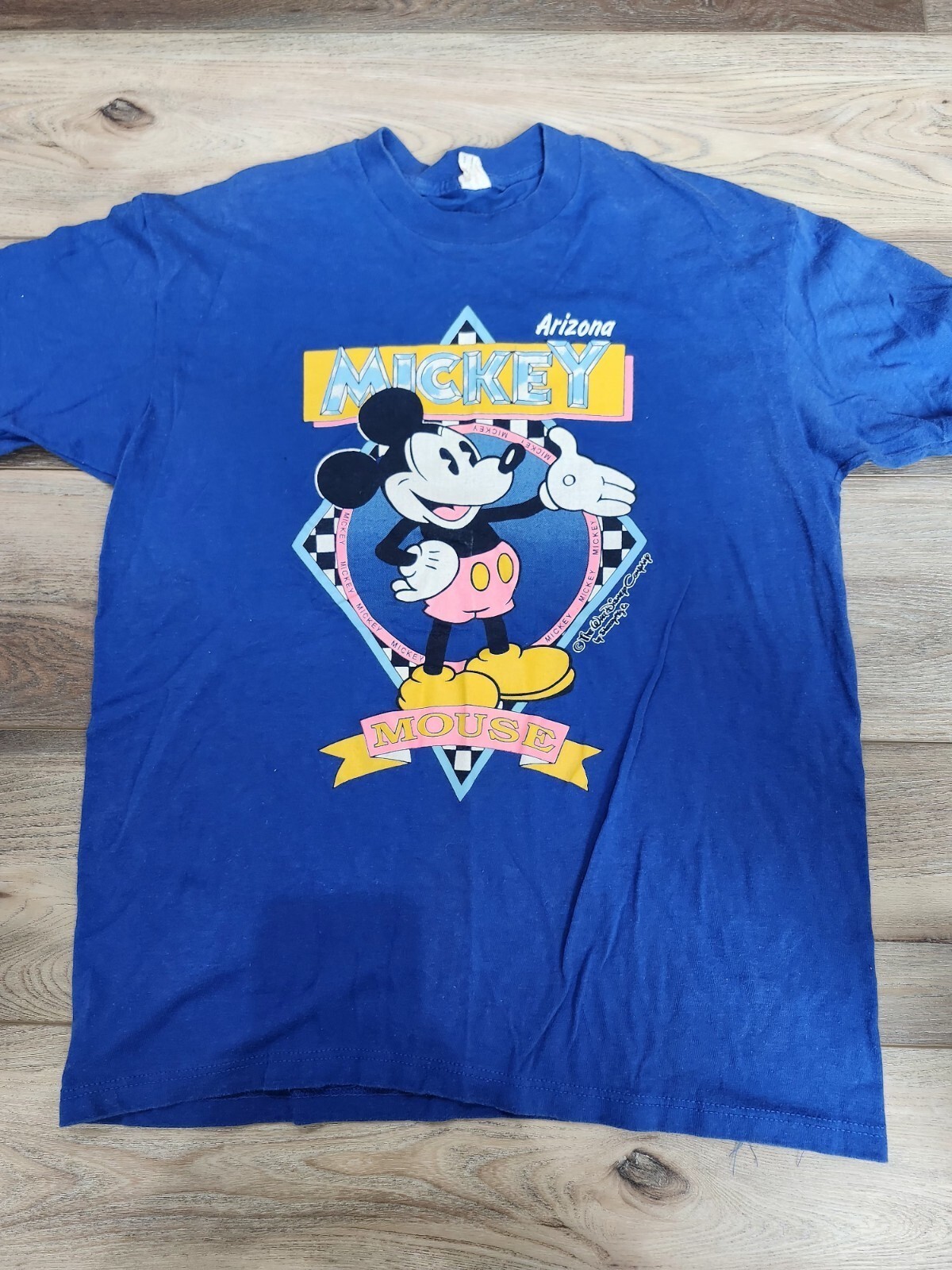Vintage 1990s Mickey Mouse Arizona Shirt Size Large Womens