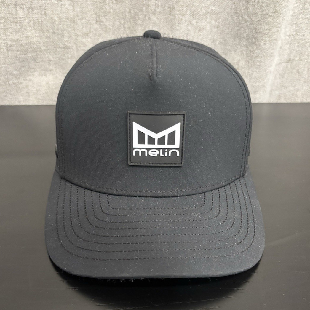 NEW - Melin Odyssey Hydro Men\'s Black Hat Size Large