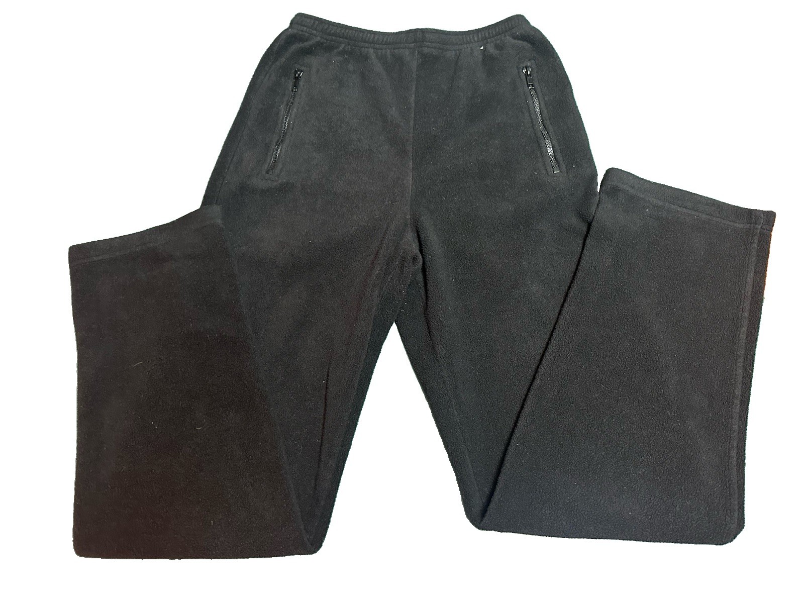 ALPINE TEK by PALMETTO\'S Pull On Stretch Waist Black Super Comfy Warm Pants Sz S