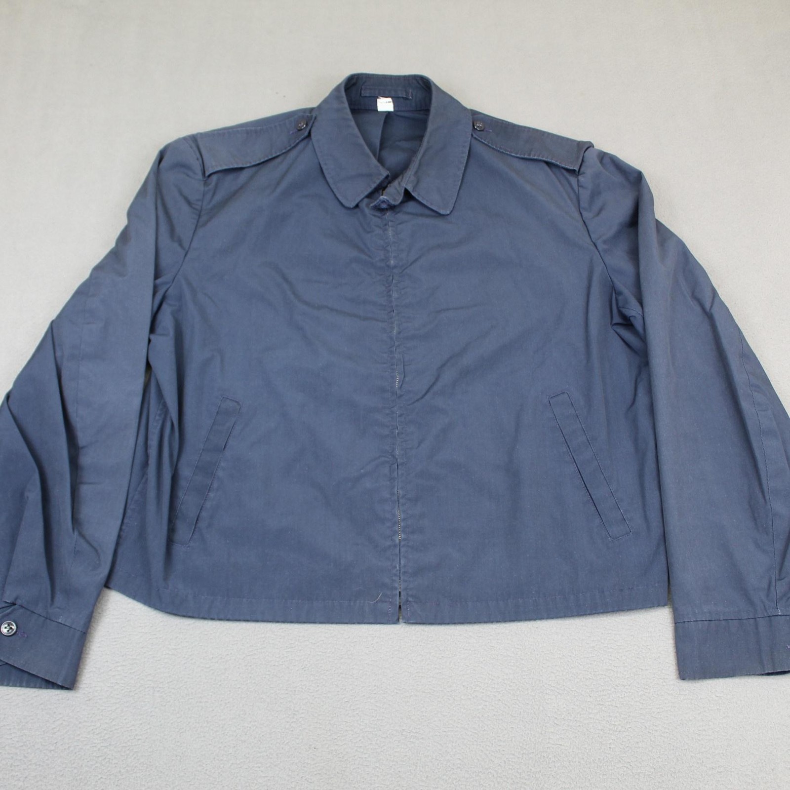 Vintage Blauer Jacket Mens XL Blue Ceiling Zero Military Weather Resistant USCG