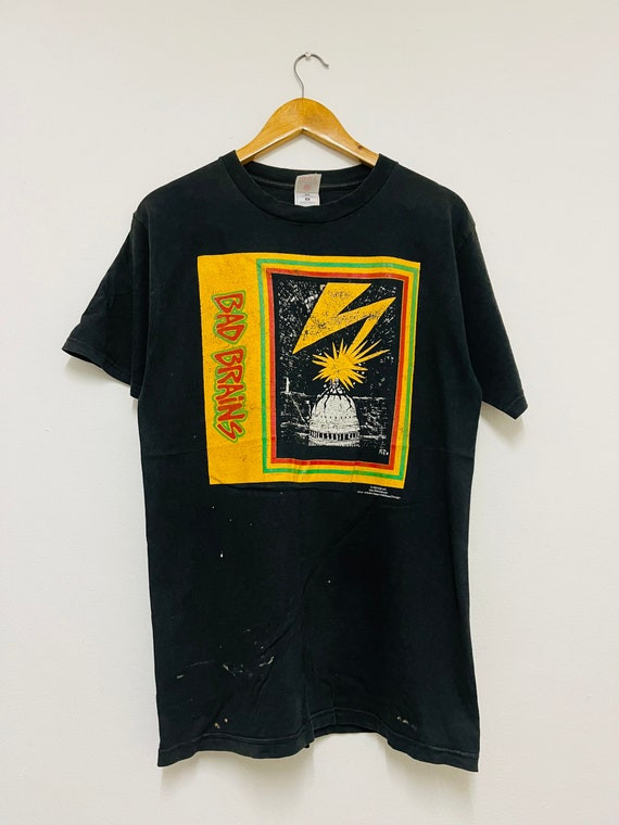 Bad Brains New Unisex T-Shirt For Gifts Energy Vibe Cotton Black Shirt S-5XL