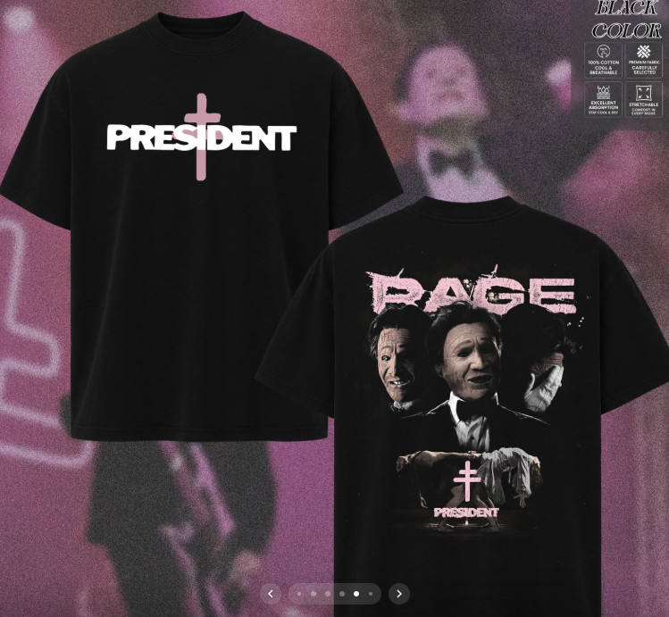 President Band Black Reprint Hot Vtg T-shirt All Sizes BT2562