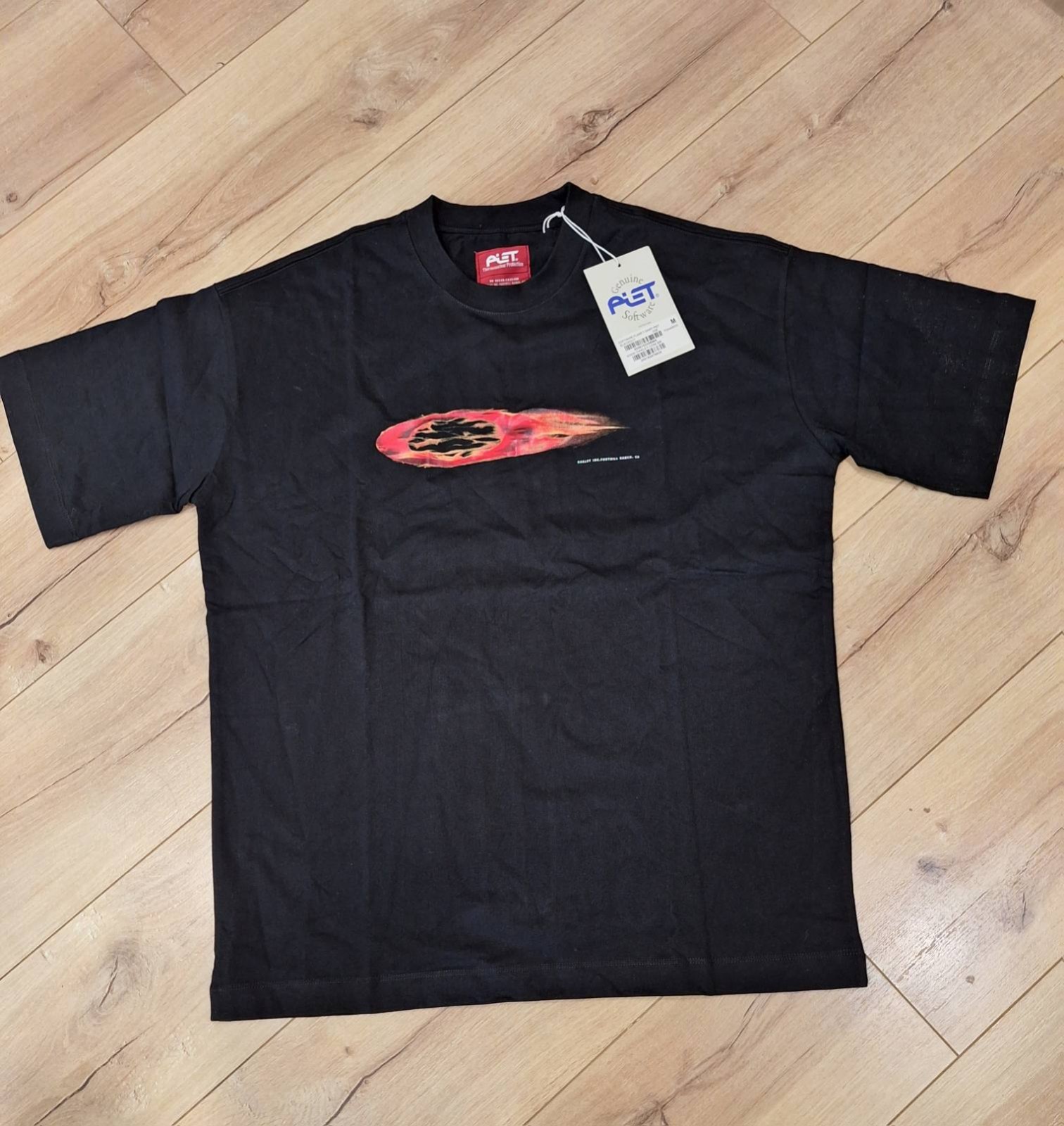 Piet X Oakley Software High Voltage Modern Flame Street Fashion Trendy  Shirt XL