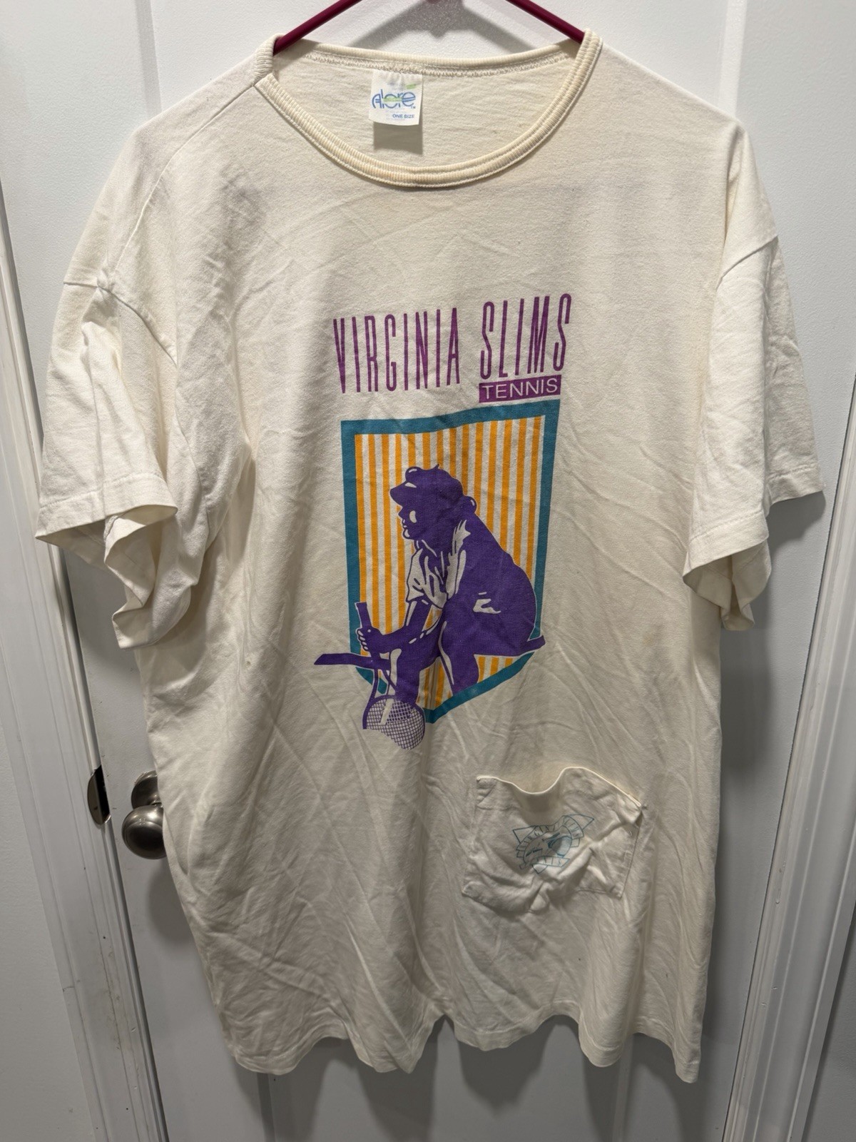 *Vintage Virginia Slims tennis T-shirts One Size