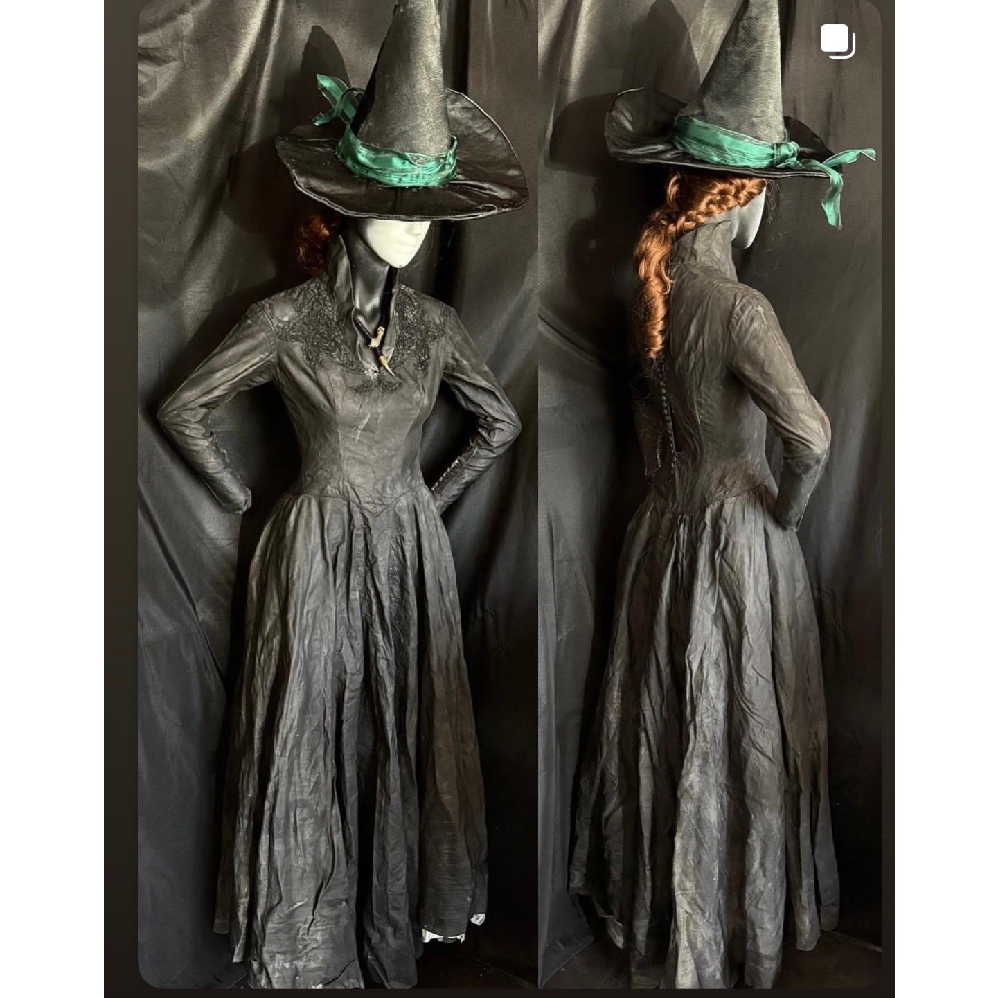 Wicked Witch of the West Costume - Handmade One-of-a-Kind COSTUME - Womans XS