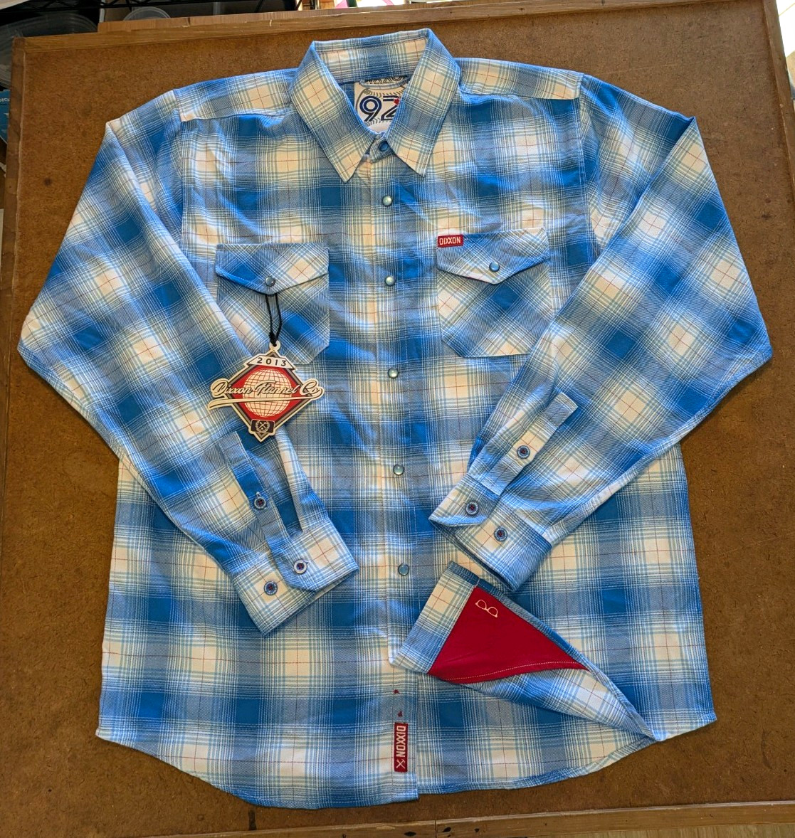 Dixxon Flannel Company The Winfield Plaid Flannel Long Sleeve Button-Up L
