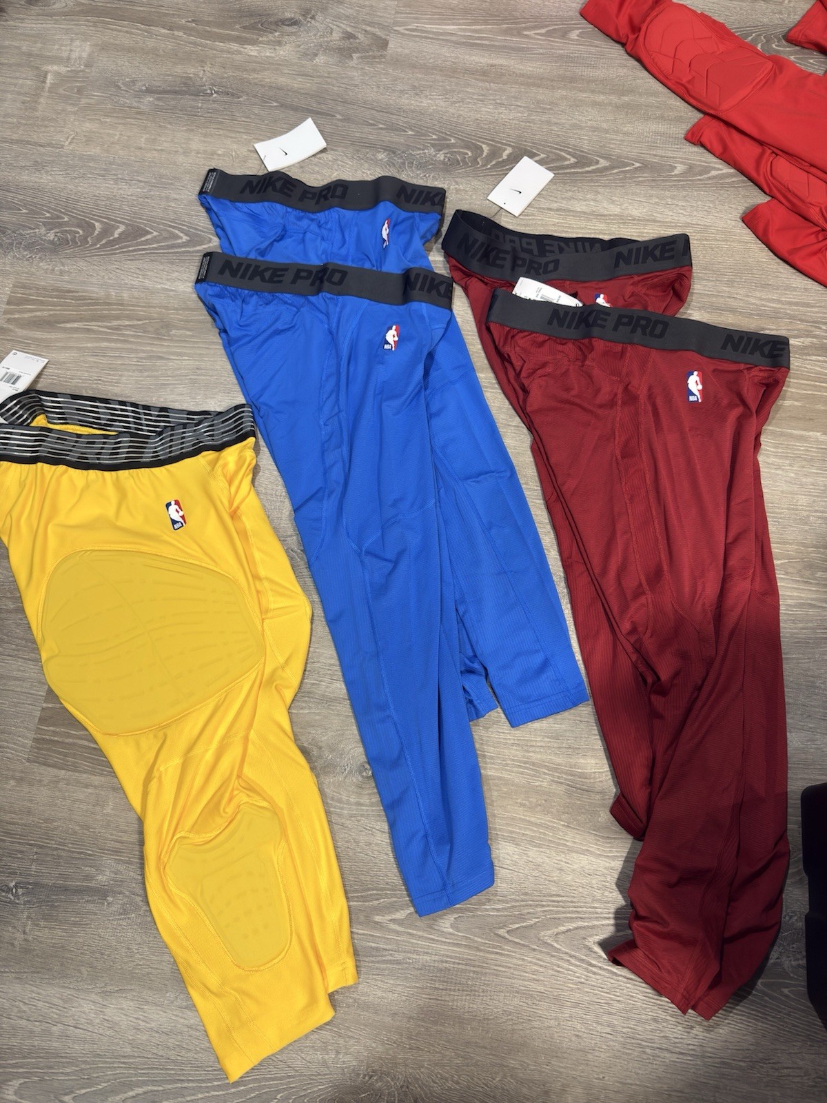 Lot Of 13Pc Nike Pro NBA Tight Men Tall Compression Basketball Gears