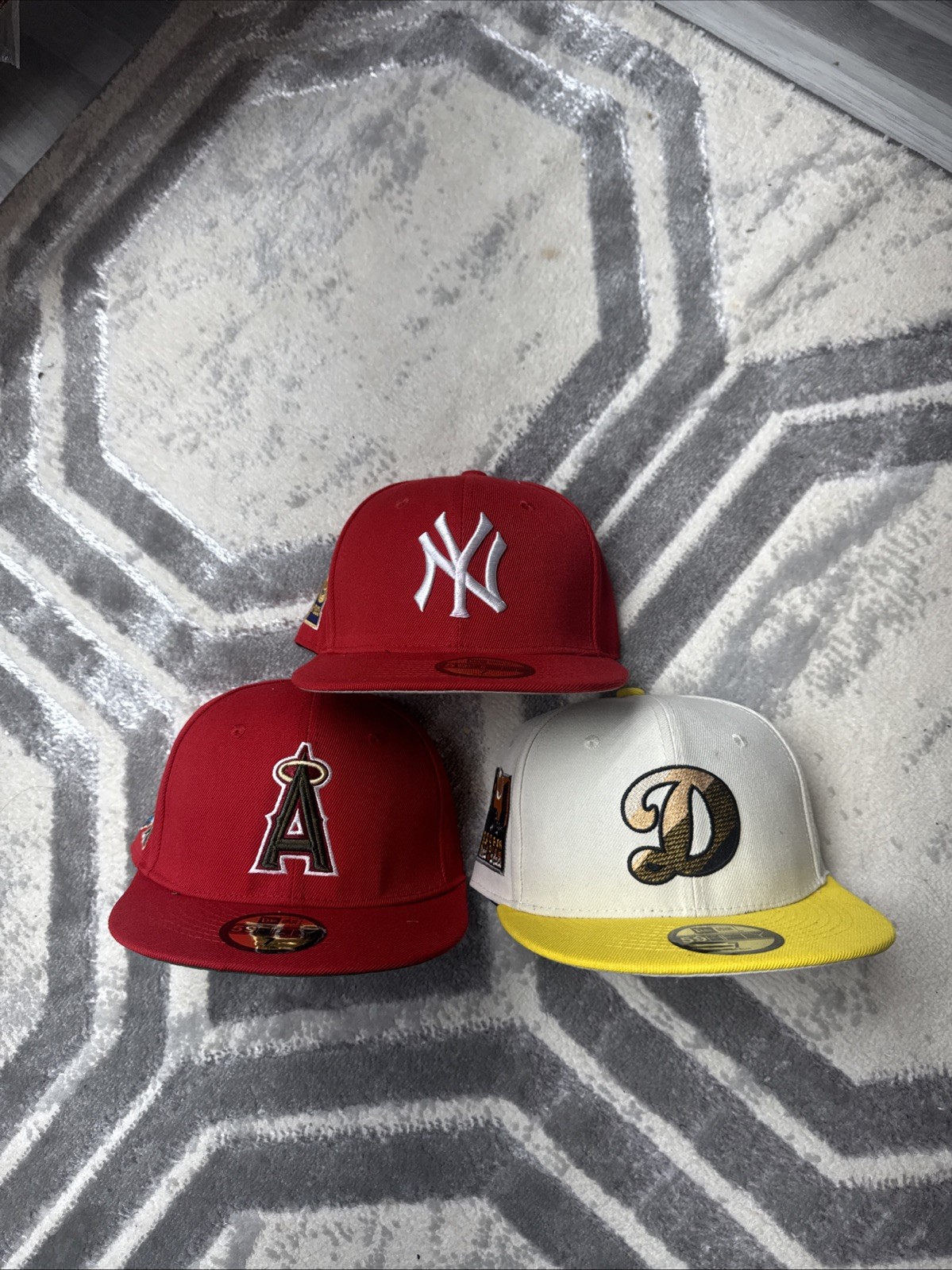 New Era Hats Bundle Of 3 All Size 7
