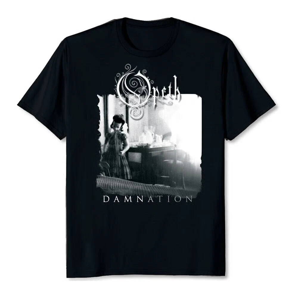 Opeth Damnation 20th Anniversary T-Shirt, Heavy Cotton Unisex Tee, Sizes S-5XL