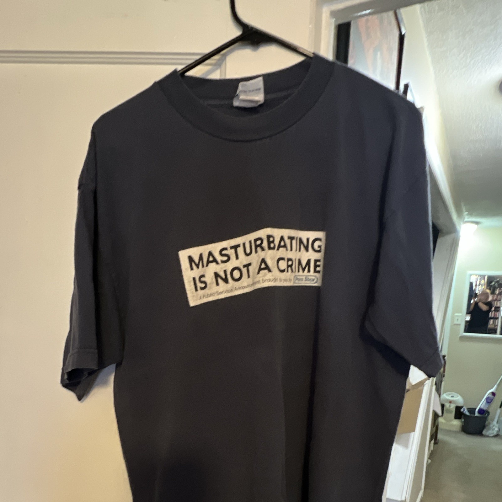 Men\'s Vintage 90s Graphic Tee XL Porn Star