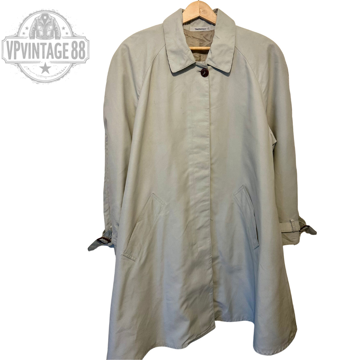 Vintage Burberry Prorsum Beige Women’s Trench Coat Original Genuine S/M