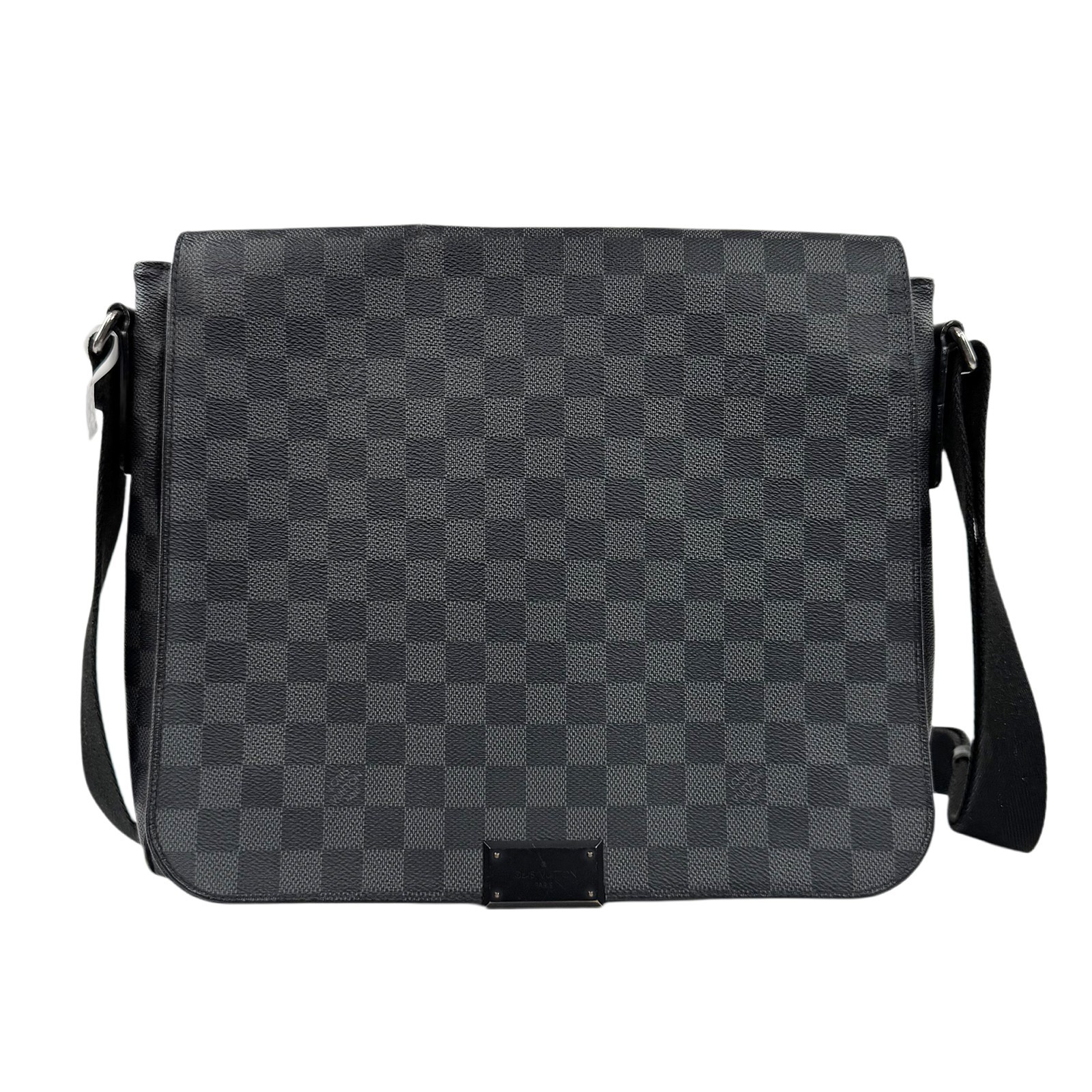 Authentic Pre-owned Louis Vuitton Damier Graphite District Messenger Bag