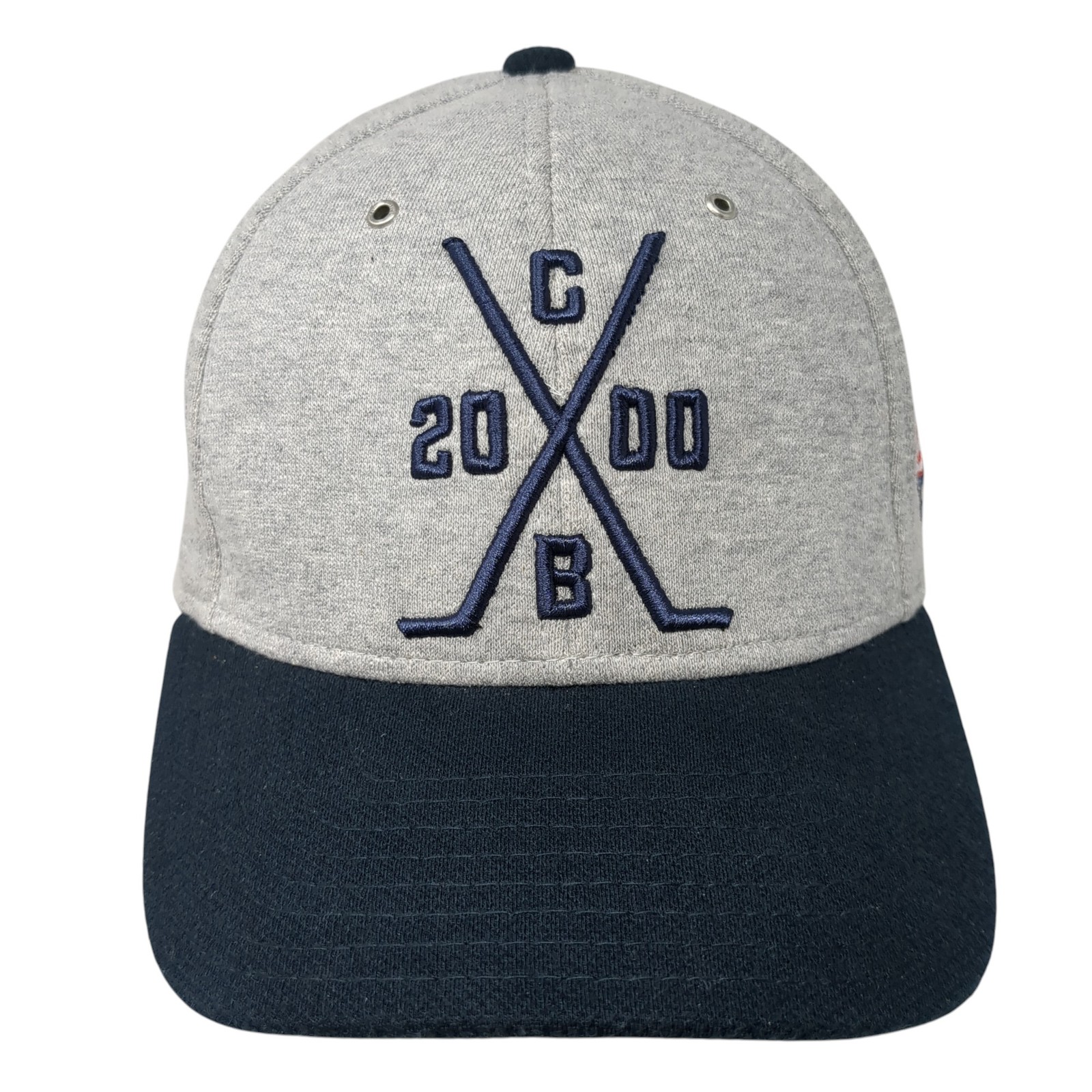 CB 2000 Columbus Fitted Baseball Cap Multi XL Embroidered CCM Athletic Equipment