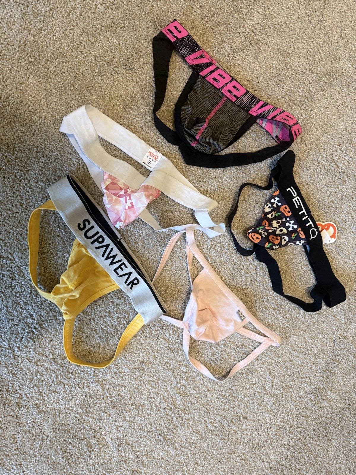 Men’s Jockstraps 5 Pic All Xs And S