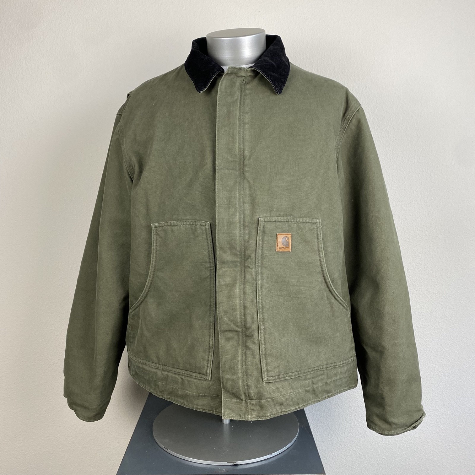 Y2K Made in Mexico J164 LOV Olive Green Arctic Carhartt Jacket XL