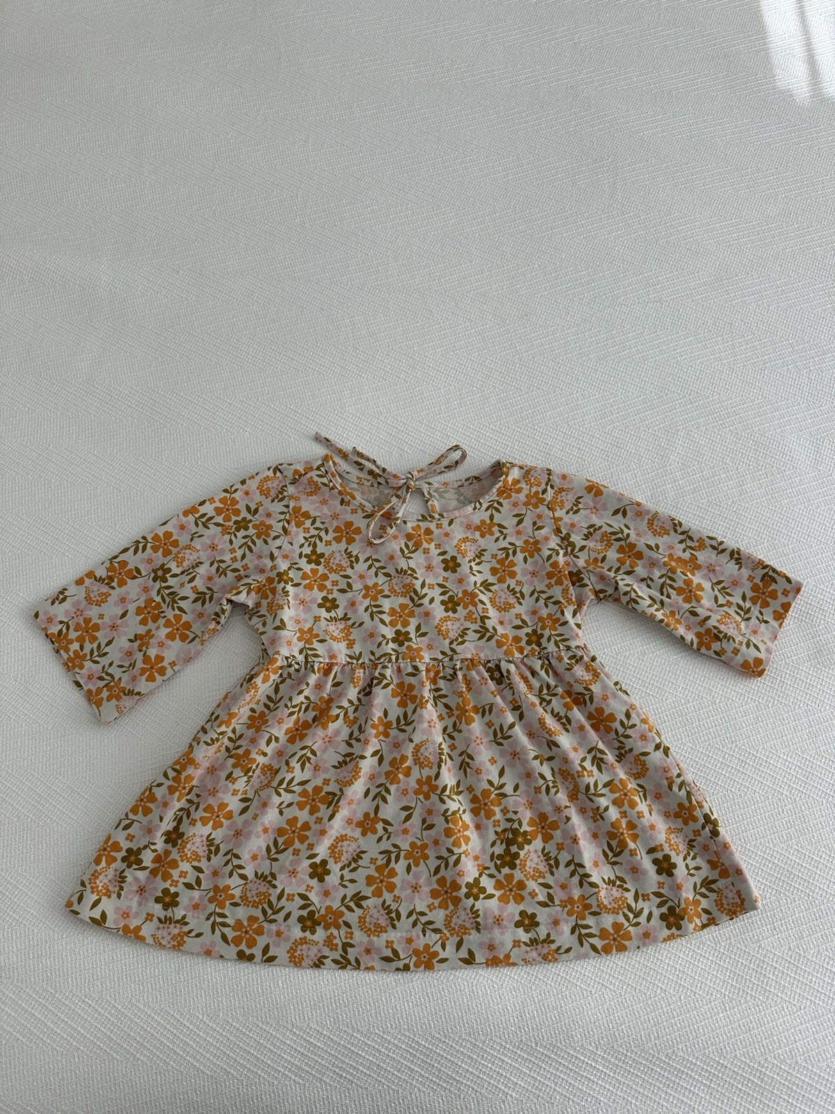 Alice + Ames Girls Size 8 3/4 Sleeve Babydoll Peplum Top
