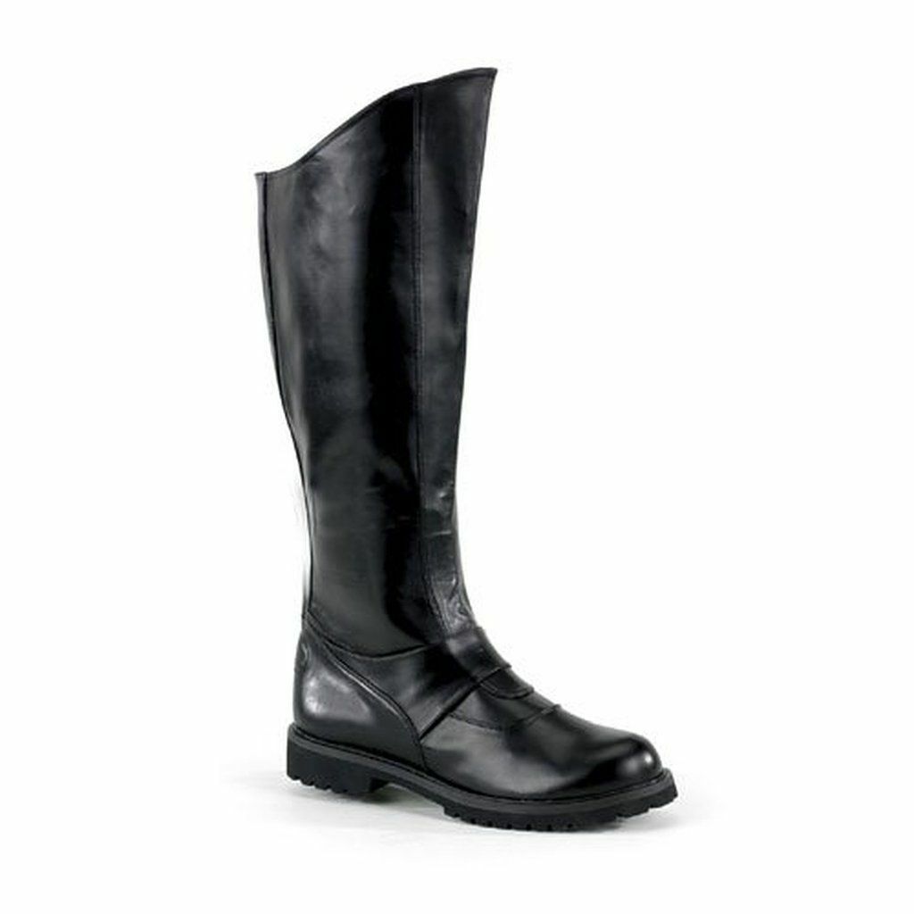 Adult Unisex Superhero Gotham Black Halloween Costume Boots Cosplay Footwear