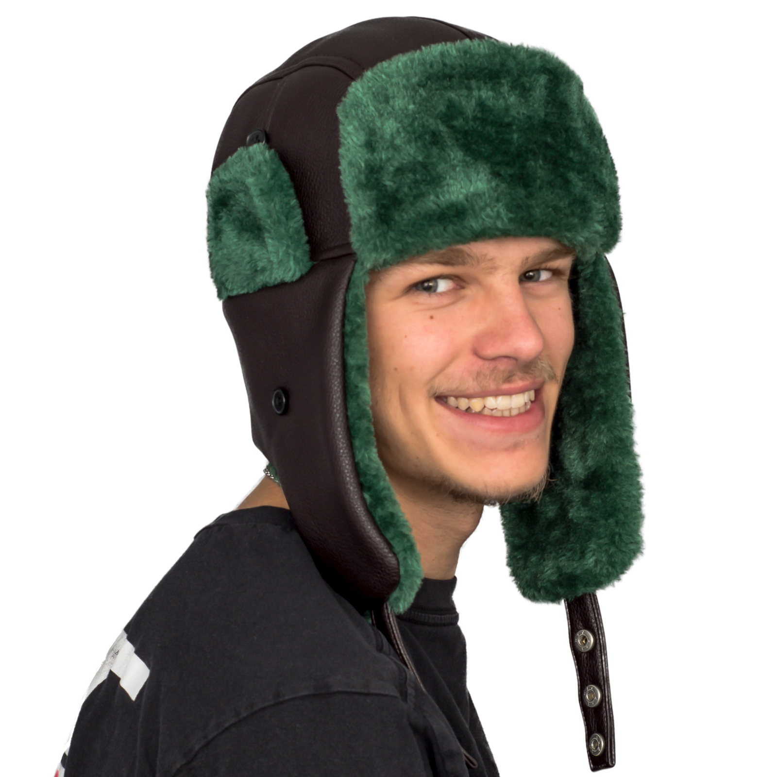 National Lampoon\'s Christmas Vacation Cousin Eddie Trapper Faux Fux Hat