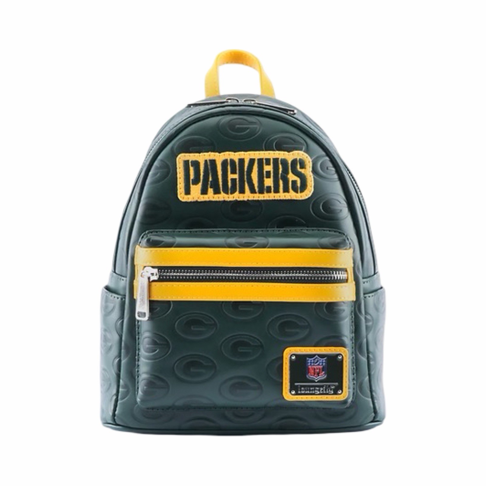 Loungefly NFL Green Bay Packers Logo Mini Backpack - Football