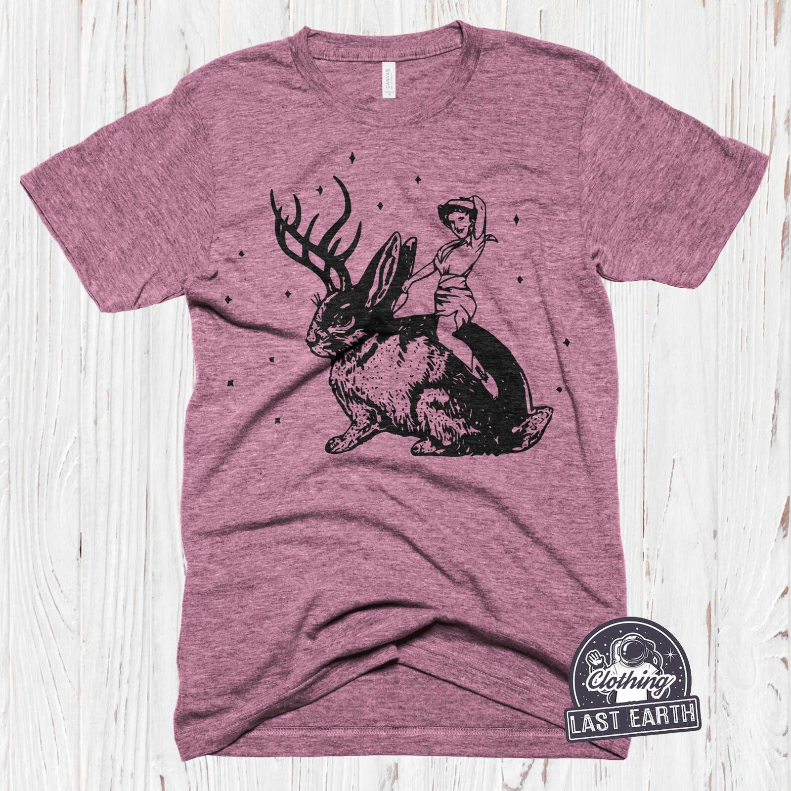 Cowgirl Shirt Jackalope Shirt Gifts for Her Mom Gift Jackalope Lover Vintage Tee